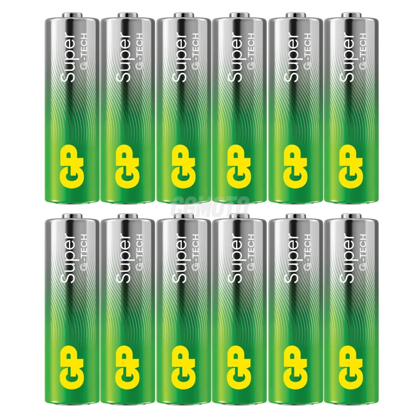 Pilas alcalina 12 x AA / LR6 1.5 V - GP Battery