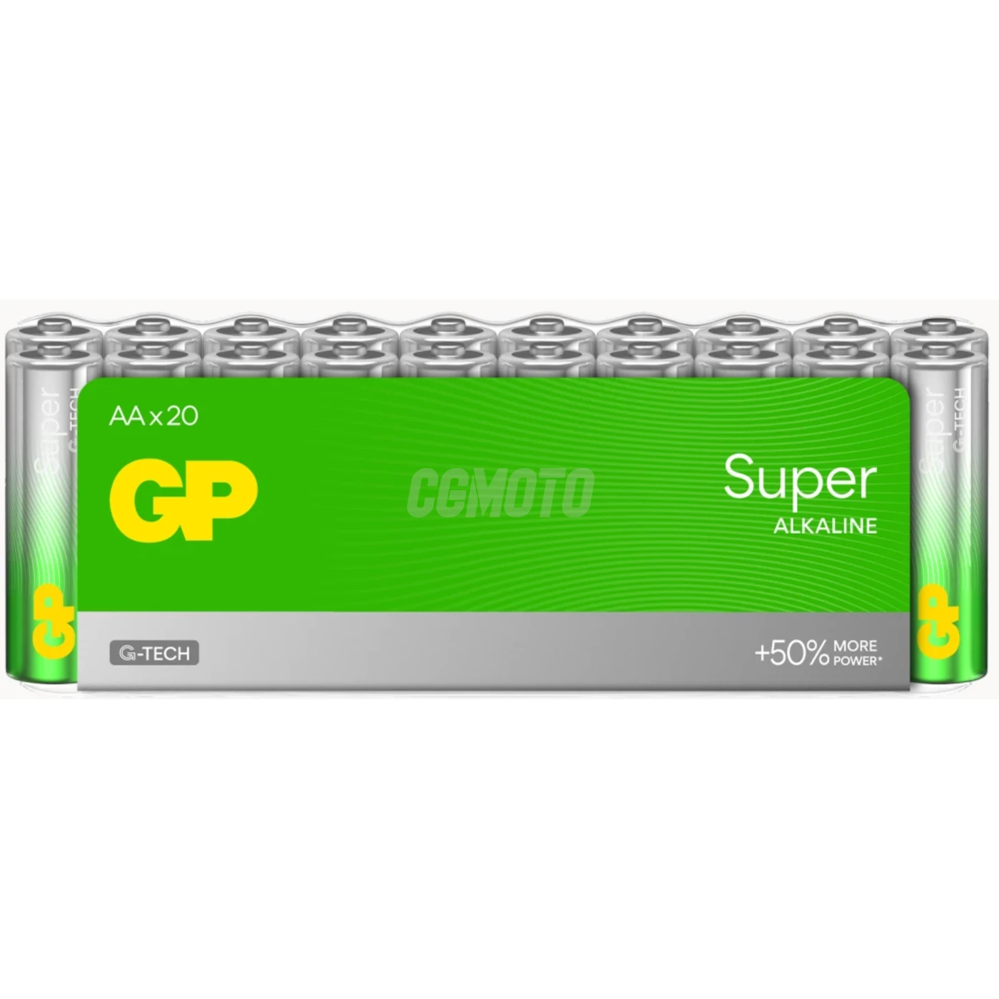 Pilas alcalina 20 x AA / LR6 SUPER - 1,5V - GP Battery