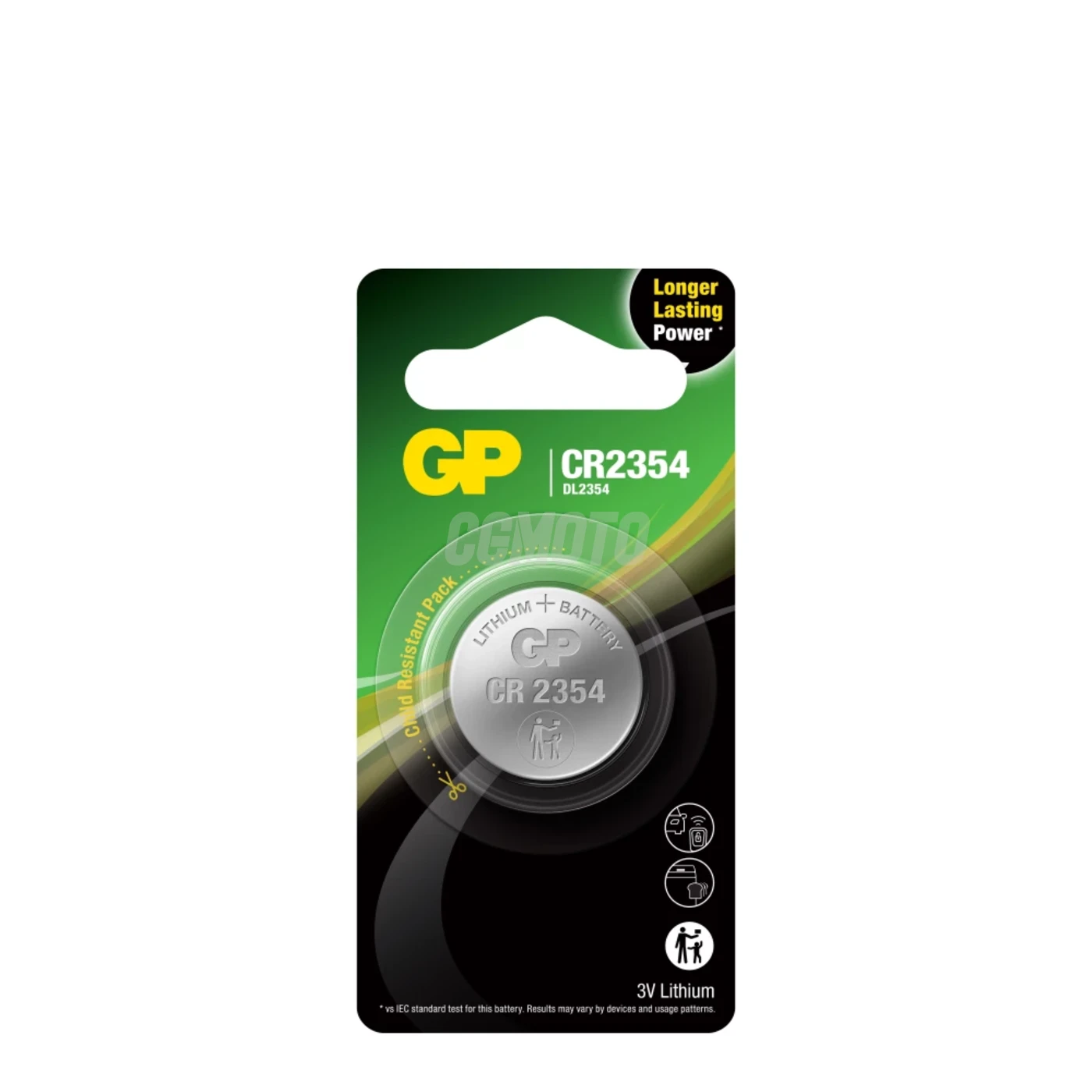 Pile bouton lithium CR2354 - 3V - Omniergy