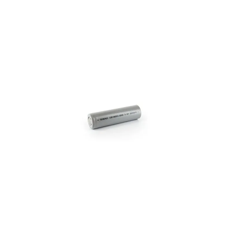 Pile rechargeable Li-Ion 18650 - 3,6V - 2200 mAh avec languettes