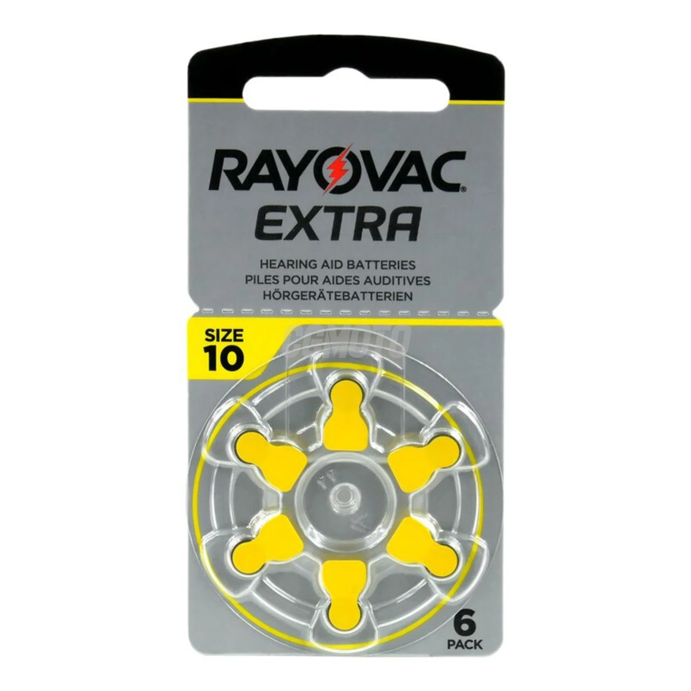 Rayovac Extra 10 para audífonos x 6 pilas