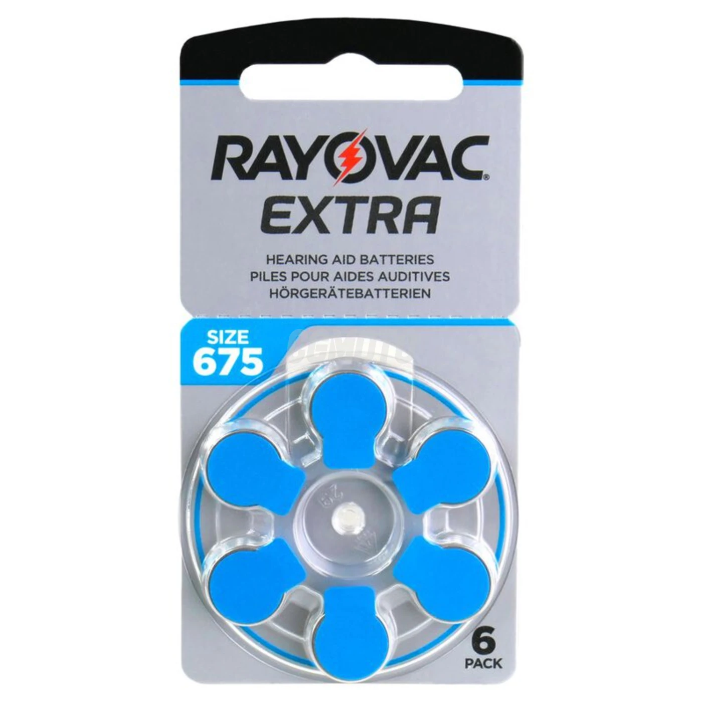 Rayovac Extra 675 para audífonos x 6 pilas Rayovac Extra 675 para audífonos x 6 pilas
