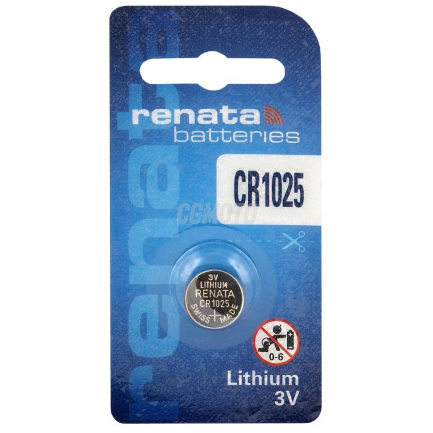 Renata CR1025 litio x 1 batería