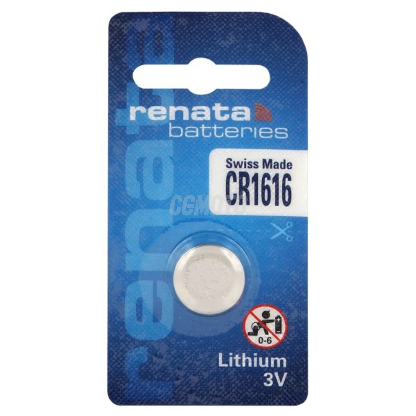 Renata CR1616 litio x 1 batería Renata CR1616 litio x 1 batería