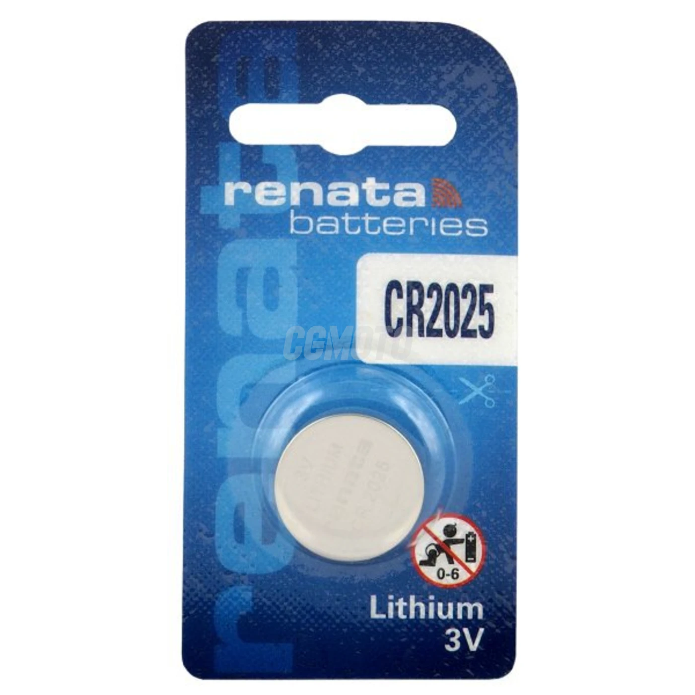 Renata CR2025 litio x 1 batería Renata CR2025 litio x 1 batería