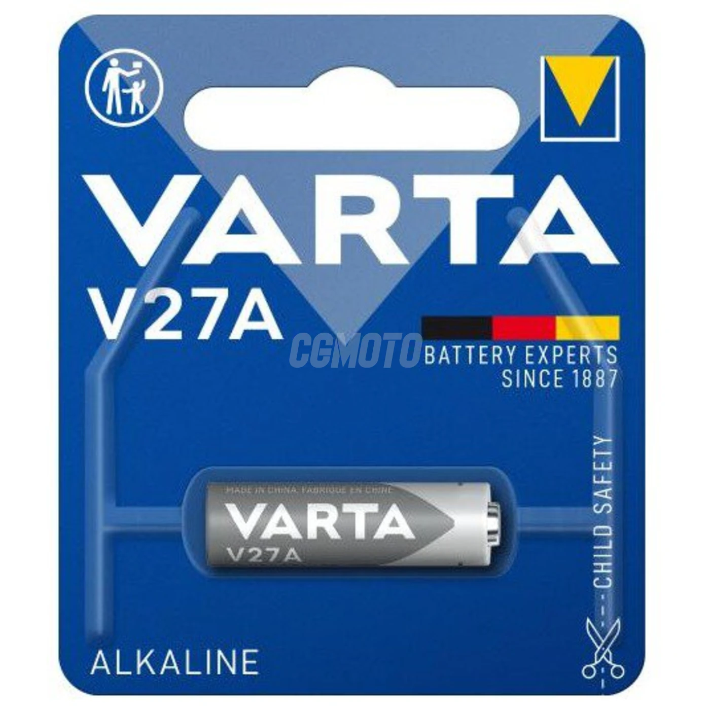 Varta 27A alcalino para mando de coche x 1 pila (blister)