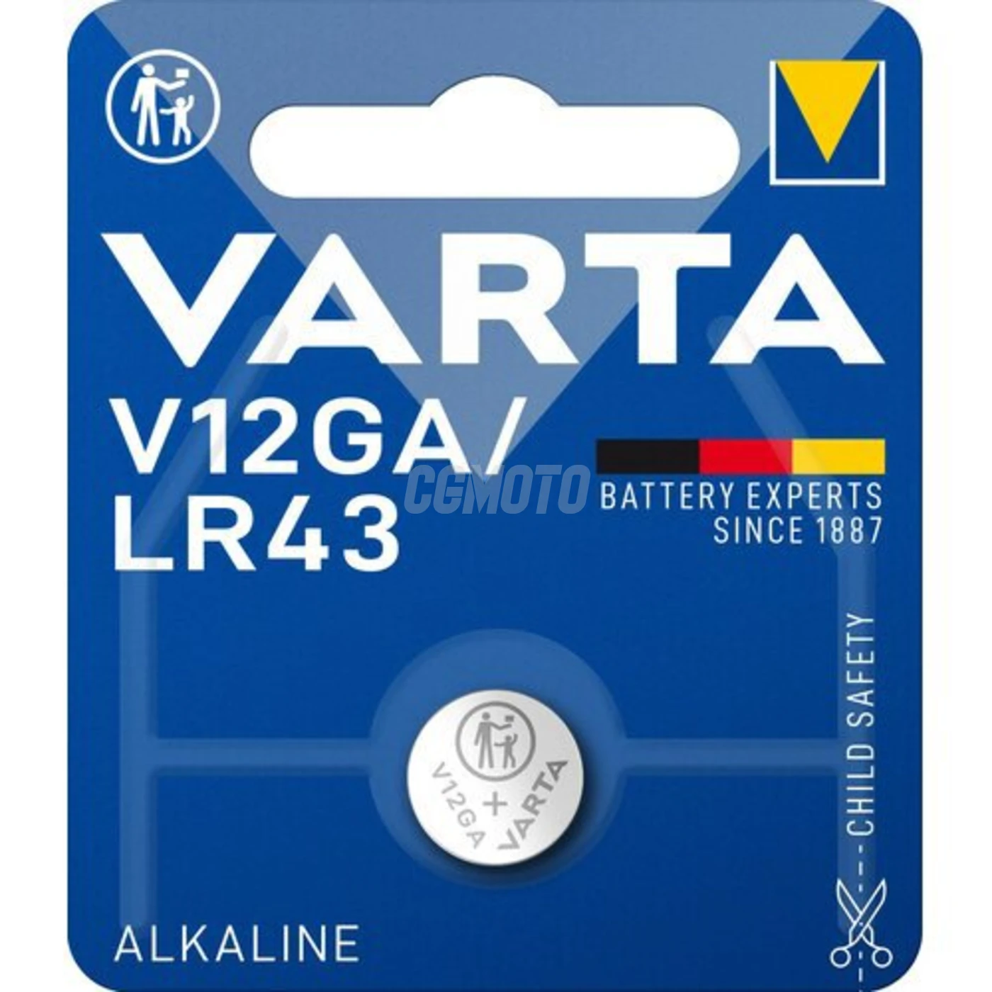 Varta AG12 alcalino x 1 pila (blister) Varta AG12 alcalino x 1 pila (blister)