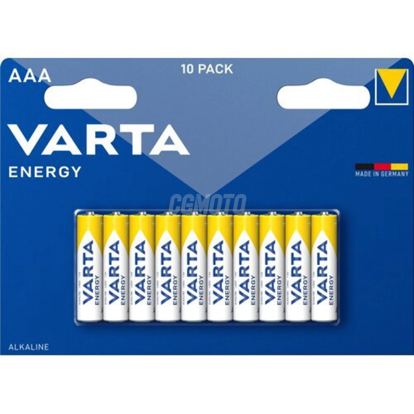 Varta ENERGY LR03/AAA x 10 pilas (blister)