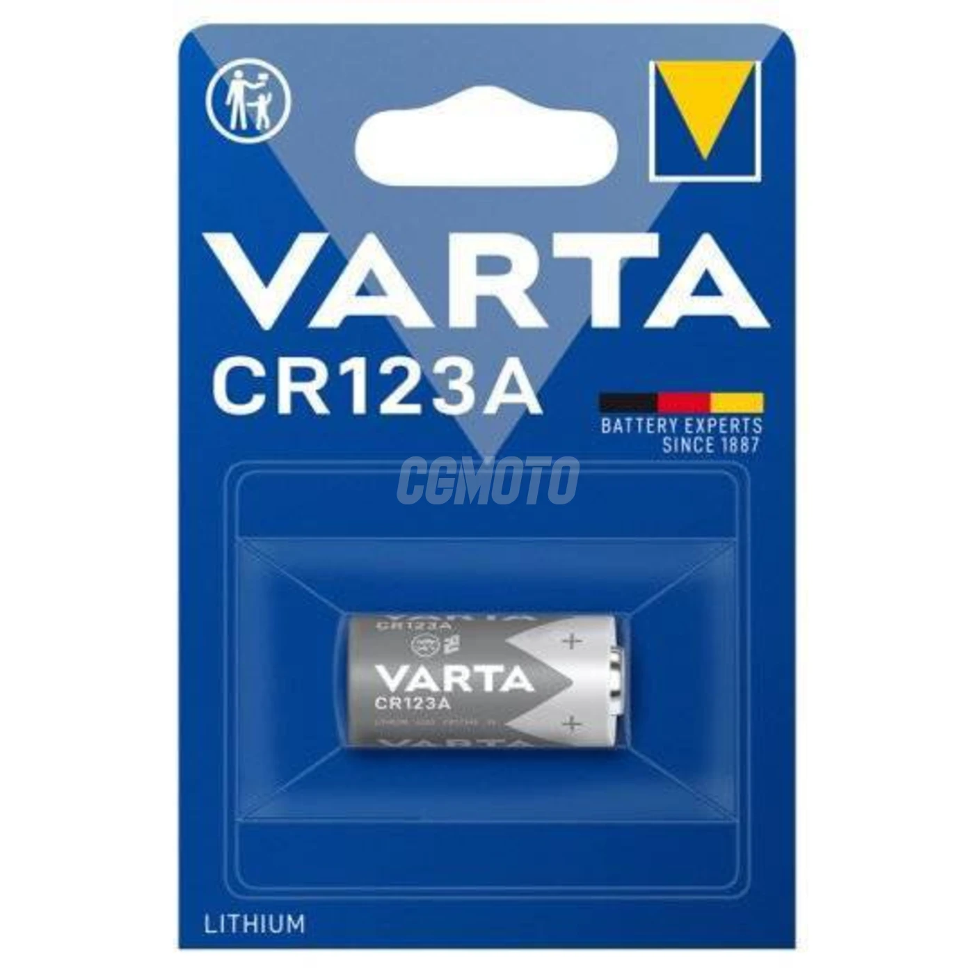 Varta litio CR123 x 1 pila (blister) Varta litio CR123 x 1 pila (blister)