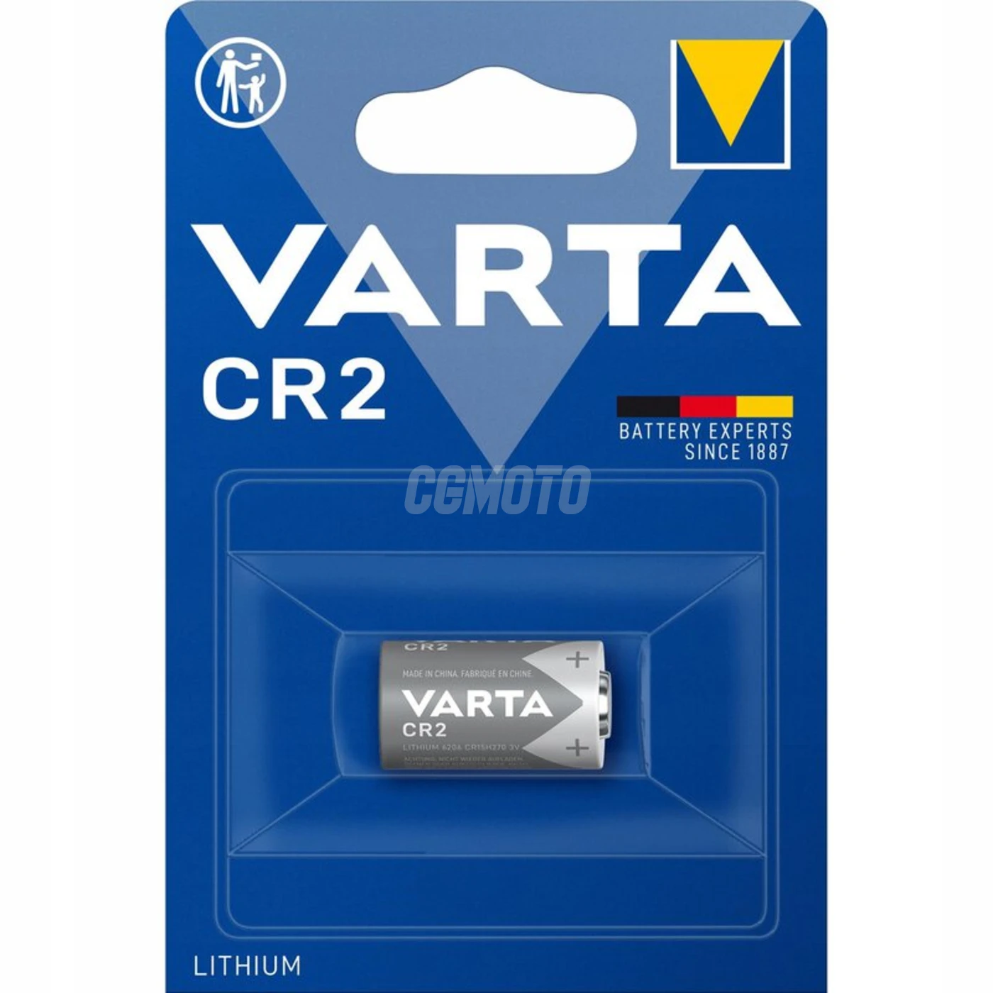 Varta litio CR2 x 1 pila (blister) Varta litio CR2 x 1 pila (blister)