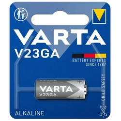 Varta 23A alcalino para mando de coche x 1 pila (blister) Varta 23A alcalino para mando de coche x 1 pila (blister)
