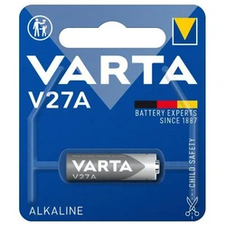 Varta 27A alcalino para mando de coche x 1 pila (blister)