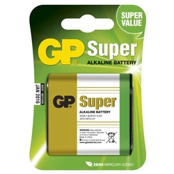 Pilas alcalina 1 x 3LR12 4,5V SUPER - GP Battery Pilas alcalina 1 x 3LR12 4,5V SUPER - GP Battery