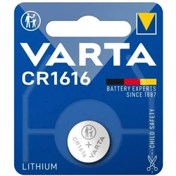 Varta CR1616 litio x 1 pila (blister) Varta CR1616 litio x 1 pila (blister)