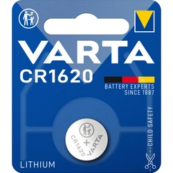 Varta CR1620 litio x 1 pila (blister) Varta CR1620 litio x 1 pila (blister)