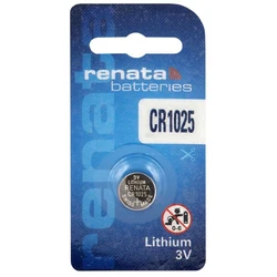 Renata CR1025 litio x 1 batería Renata CR1025 litio x 1 batería