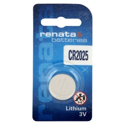 Renata CR2025 litio x 1 batería Renata CR2025 litio x 1 batería