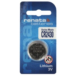 Renata CR2430 litio x 1 batería Renata CR2430 litio x 1 batería