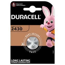 Duracell CR2430 lithium x 1 pila Duracell CR2430 lithium x 1 pila