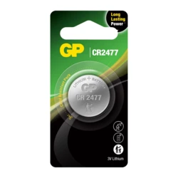 Pile bouton lithium CR2477 - 3V