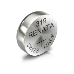 Renata 319 / SR527SW óxido de plata x 1 batería Renata 319 / SR527SW óxido de plata x 1 batería