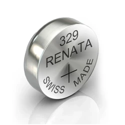 Renata 329 / SR731SW óxido de plata x 1 batería Renata 329 / SR731SW óxido de plata x 1 batería
