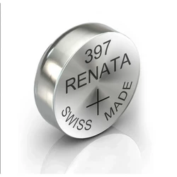 1 pila de botón de óxido de plata 397 / SR726SW / SR59 1,55 V 1 pila de botón de óxido de plata 397 / SR726SW / SR59 1,55 V