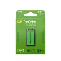 1 pila recargables NIMH 6LF22 9 V Recyko 200 mAh 1 pila recargables NIMH 6LF22 9 V Recyko 200 mAh