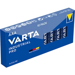 Varta Industrial PRO LR03/AAA x 10 pilas Varta Industrial PRO LR03/AAA x 10 pilas