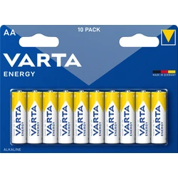 Varta ENERGY LR6/AA x 10 pilas (blister) Varta ENERGY LR6/AA x 10 pilas (blister)