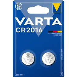 Varta CR2016 litio x 2 pilas (blister) Varta CR2016 litio x 2 pilas (blister)