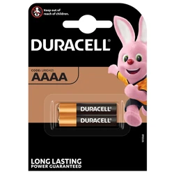 Duracell AAAA x 2 pilas Duracell AAAA x 2 pilas