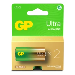 2 pilas alcalinas C 1,5 V Ultra 2 pilas alcalinas C 1,5 V Ultra
