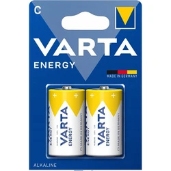 Varta ENERGY LR14/C x 2 pilas (blister) Varta ENERGY LR14/C x 2 pilas (blister)