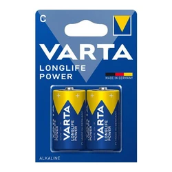 Varta LONGLIFE Power LR14/C x 2 pilas (blister) Varta LONGLIFE Power LR14/C x 2 pilas (blister)