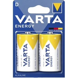 Varta ENERGY LR20/D x 2 pilas (blister)