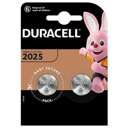Duracell CR2025 lithium x 2 pilas
