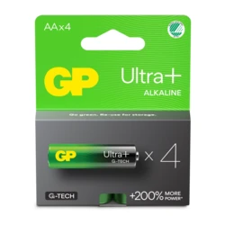 4 pilas alcalinas AA 1,5 V Ultra Plus 4 pilas alcalinas AA 1,5 V Ultra Plus