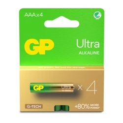 4 pilas alcalinas AAA 1,5 V Ultra 4 pilas alcalinas AAA 1,5 V Ultra