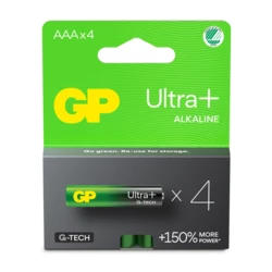 4 pilas alcalinas AAA 1,5 V Ultra Plus 4 pilas alcalinas AAA 1,5 V Ultra Plus