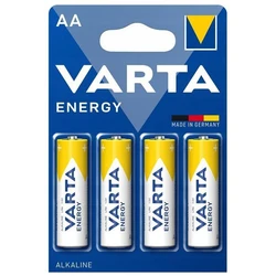 Varta ENERGY LR6/AA x 4 pilas (blister)