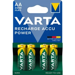Varta Ready2Use LR6/AA Ni-MH 2600 mAh x 4 baterías recargables