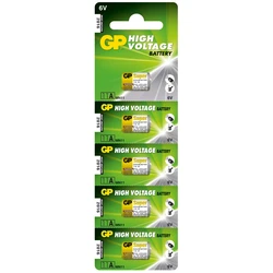 Pilas cilíndrica alcalina 5 x 11A / MN11 - 6V - GP Battery Pilas cilíndrica alcalina 5 x 11A / MN11 - 6V - GP Battery