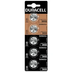 Duracell CR2032 lithium x 5 pilas