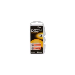 Duracell ActivAir 13 MF para audífonos x 6 pilas