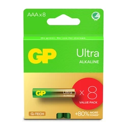 8 pilas alcalinas AAA 1,5 V Ultra 8 pilas alcalinas AAA 1,5 V Ultra