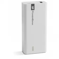 Batería portátil Yolo 5200 mAh, 1C05A, Blanco Batería portátil Yolo 5200 mAh, 1C05A, Blanco