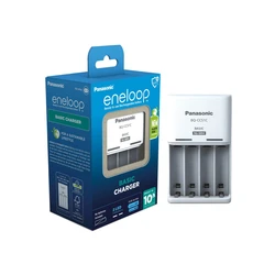 Cargador de pilas recargables Panasonic Eneloop BQ-CC51 NI-MH Cargador de pilas recargables Panasonic Eneloop BQ-CC51 NI-MH