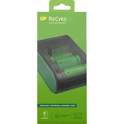 Cargador universal GP B631 Recharge : AA / AAA / C / D / 9V NiMH - pilas no incluidas Cargador universal GP B631 Recharge : AA / AAA / C / D / 9V NiMH - pilas no incluidas