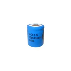 Pila NiCD 2/3 Sub C 650 mAh Cabeza plana - 1,2V - Evergreen Pila NiCD 2/3 Sub C 650 mAh Cabeza plana - 1,2V - Evergreen